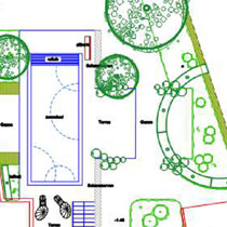 tuinarchitect tuinplan tuintekening cad