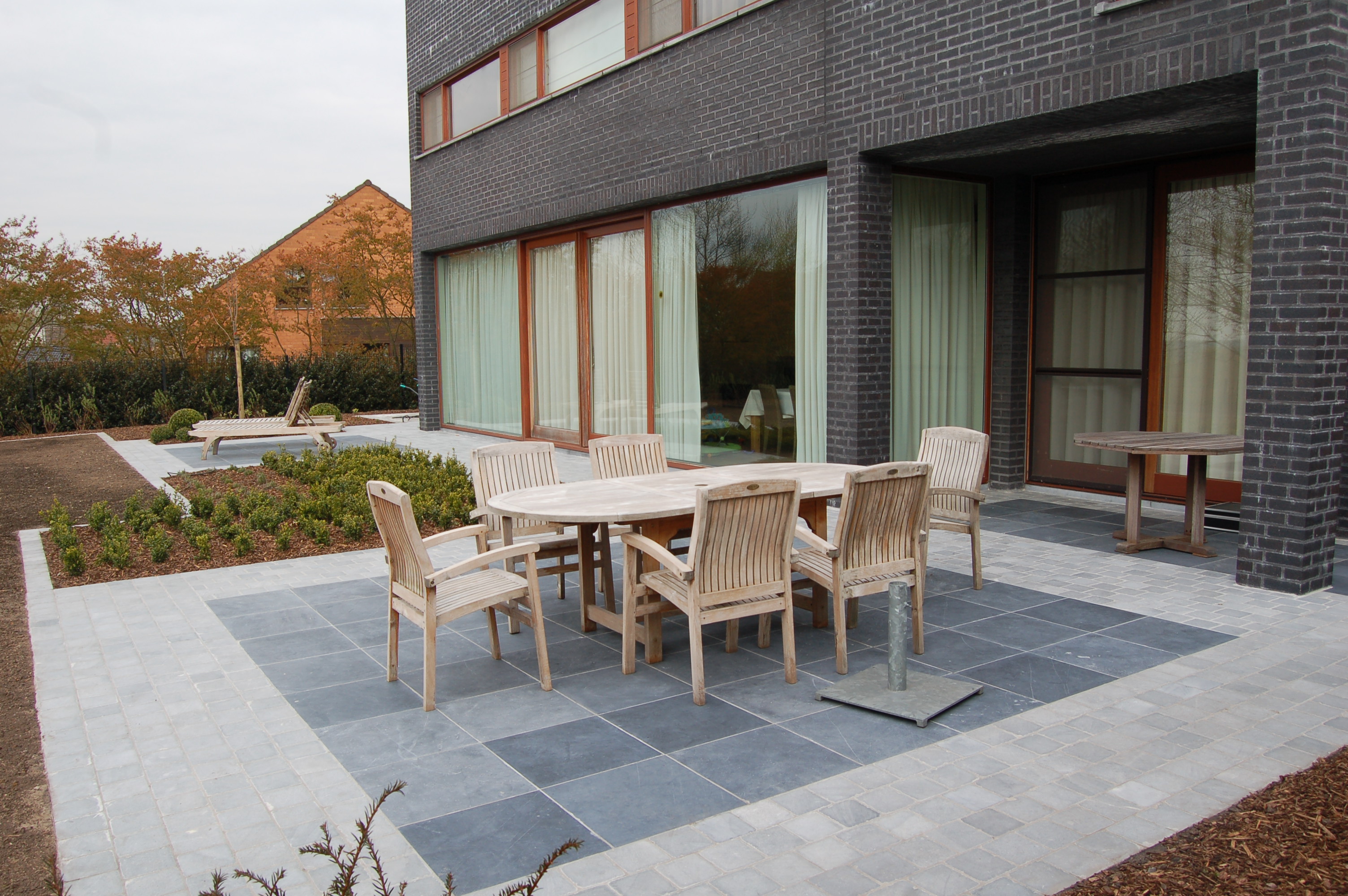 blauwsteen in verschillende formaten