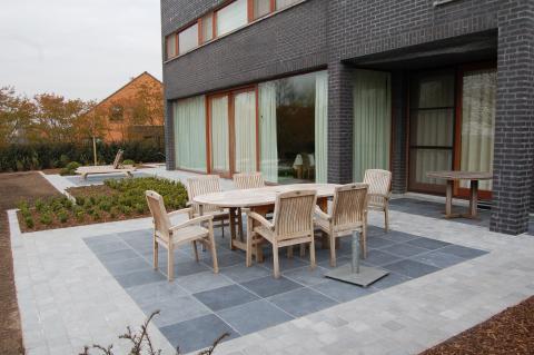 blauwsteen in verschillende formaten